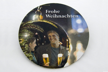 Weihnachtsbierdeckel