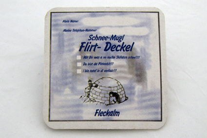 Flirt Bierdeckel