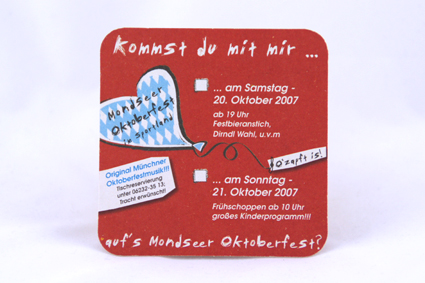 Flirtbierdeckel