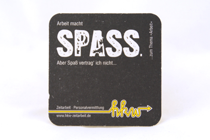 Werbekampagne schwarz/gelb