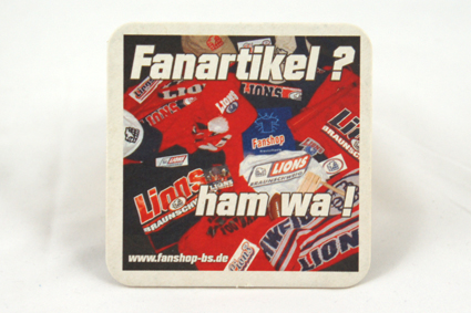 Fanartikel Bierdeckel