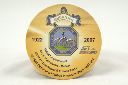 Jubiläumsbierdeckel