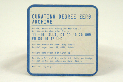 Ausstellungsbierdeckel